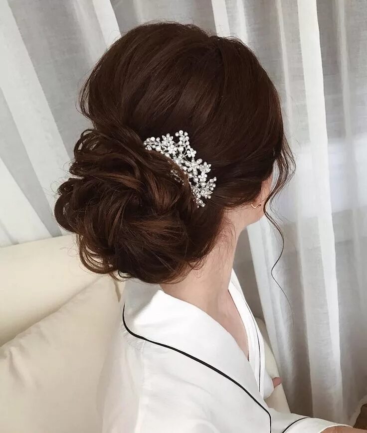 Прическа на свадьбу фото на средние Fabulous Updo Wedding Hairstyles with Glamour Romantic wedding hair, Best weddin