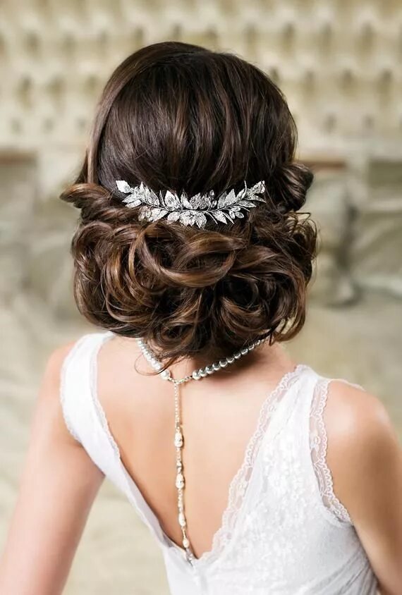 Прическа на свадьбу короткие волосы до плеч This item is unavailable - Etsy Short wedding hair, Wedding hair pieces, Long ha