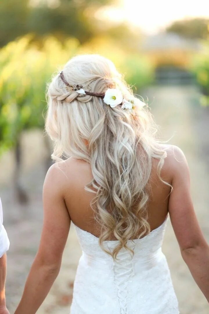 Прическа на свадьбу летом nice rustic wedding hairstyles best photos Elegante hochzeit frisuren, Glamourös