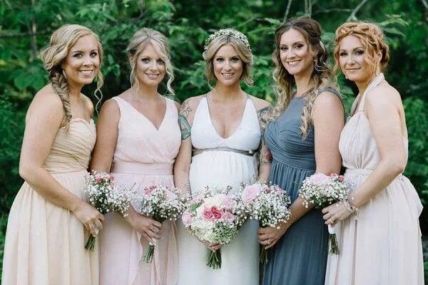 Прическа на свадьбу подружке невесты 2024 Maine Barn Wedding At The Coolidge Family Farm #2368265 - Weddbook