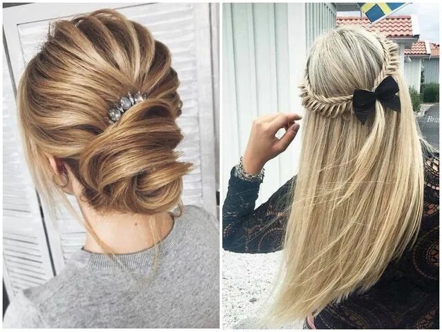 Прическа на свидание на длинные волосы 15 простых причесок для свидания Up hairstyles, Hair styles, Long hair styles