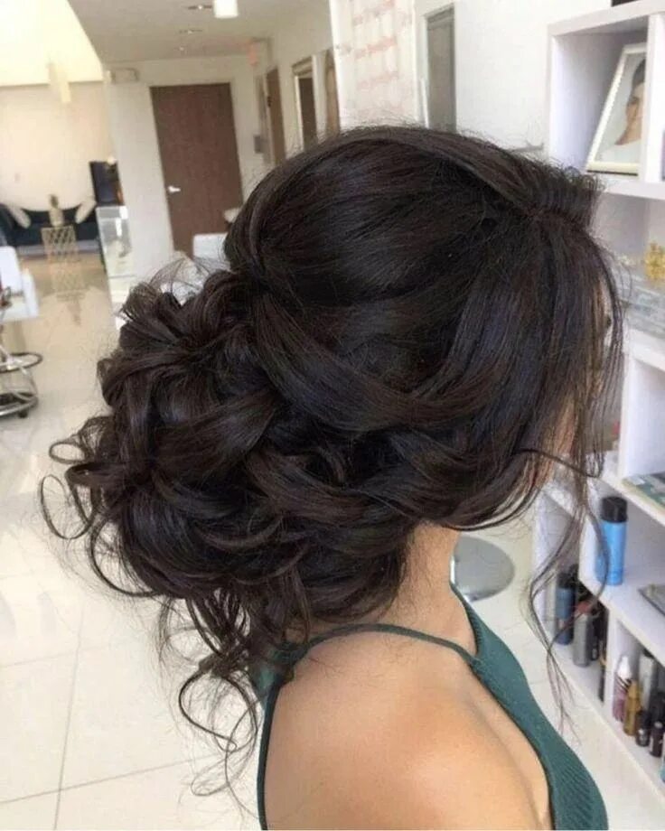 Прическа на вечер на длинные волосы Quince Hairstyle in 2022 Quince hairstyles, Long hair styles, Hair styles