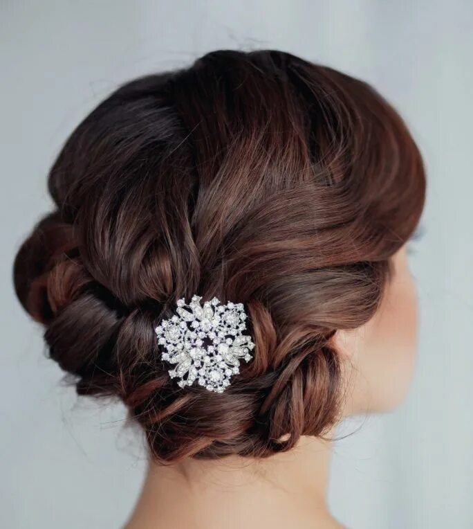 Прическа на вечерни фото New!) Lasted Wedding Hairstyles for Inspiration - MODwedding Curly wedding hair,