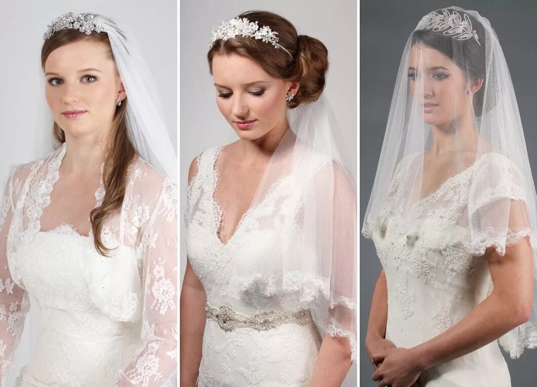 Прическа на венчание на длинные волосы The one on the left in particular Wedding dress with veil, Wedding veils lace, W