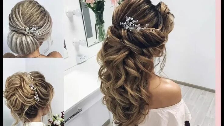 Прическа на выпускной 2024 9 класс Beautiful Prom Hairstyles 2018 Quick and Easy Hairstyles Hairstyles for medium h