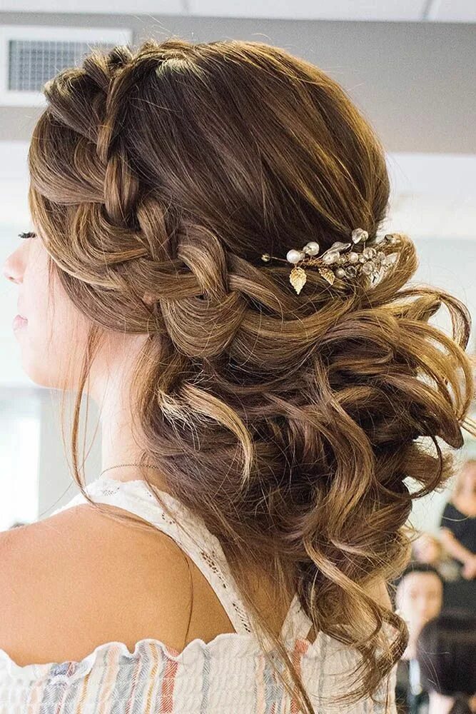 Прическа на выпускной 9 класс длинные 137 Wedding Hairstyles: 2024 Guide Expert Tips & FAQs Messy wedding hair, Prom h