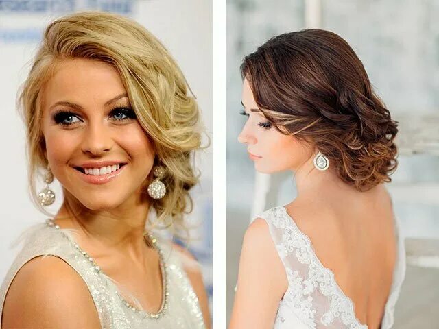 Прическа на выпускной маме на средние Beautiful Hairstyles 2017 at the prom