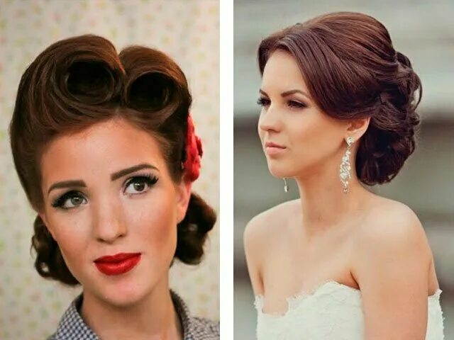 Прическа на выпускной маме на средние Beautiful Hairstyles 2017 at the prom