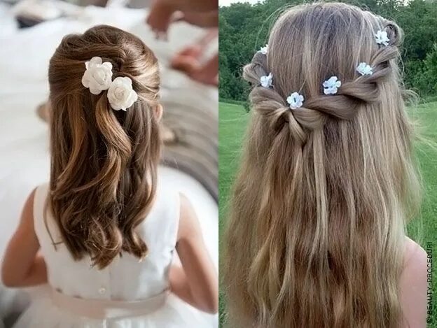 Прическа на выпускной на длинные девочке 35 Cute Hairstyles for Girls on Holidays