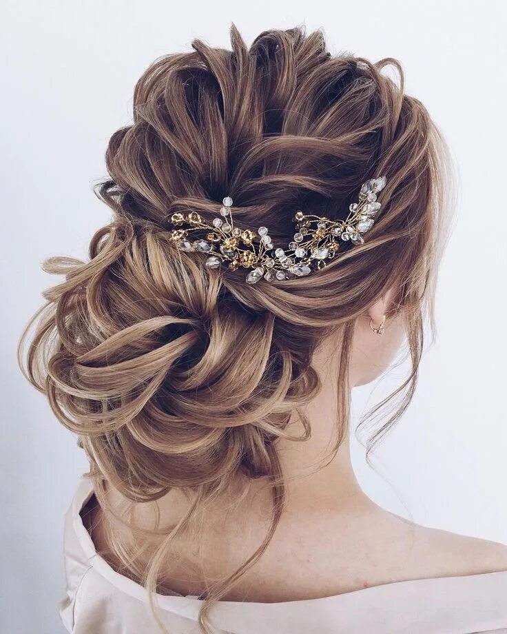 Прическа на выпускной на среднюю Elstile long wedding hairstyles and updos on deerpearlflowers.com #weddings #hai