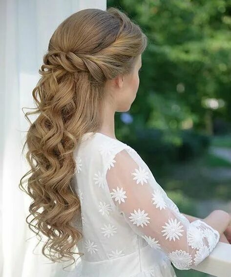 Прическа на выпускной школы длинные 268 Best Wedding hairstyles images in 2020 Wedding hairstyles, Hair styles, Long