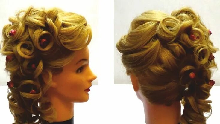 Hair-made rose - step by step tutorial Hair styles, Long hair styles, Bridal hai