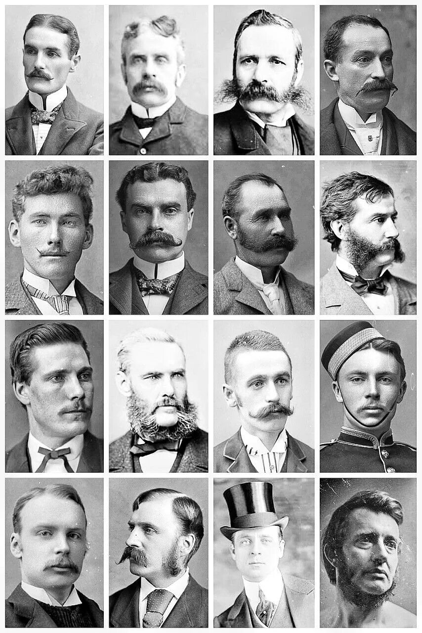 Прическа начала 20 века мужская Victorian Era Men's Hairstyles: A Look Back at the Fashion of 1890