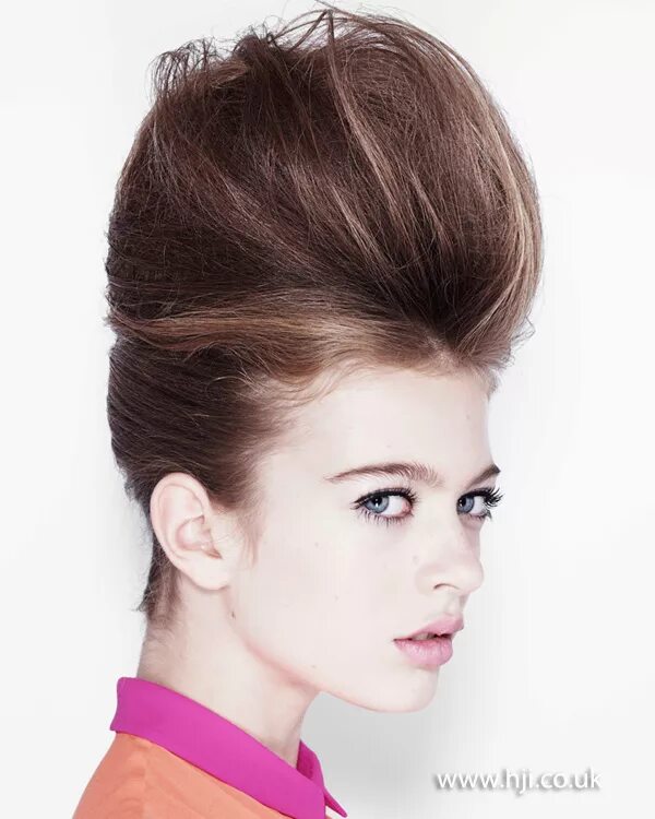 Прическа начес женская Hair Photos taken by Rankin Photography HJ Gallery