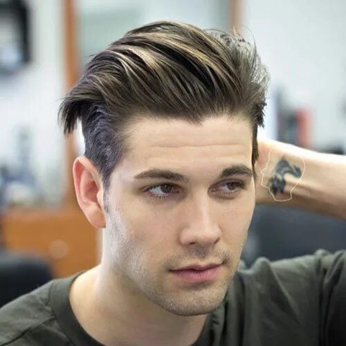 35 Best Slicked Back Hairstyles For Men in 2024 Slicked back hair, Hipster hairs