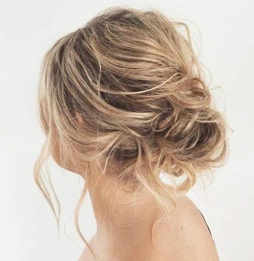 Прическа небрежный пучок на средние волосы 60 Easy Updo Hairstyles for Medium Length Hair in 2024 Medium hair styles, Mediu