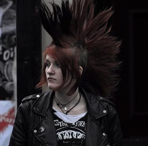 Прическа нефора 2024 Horse Mane Punk hair, Punk, Hair styles