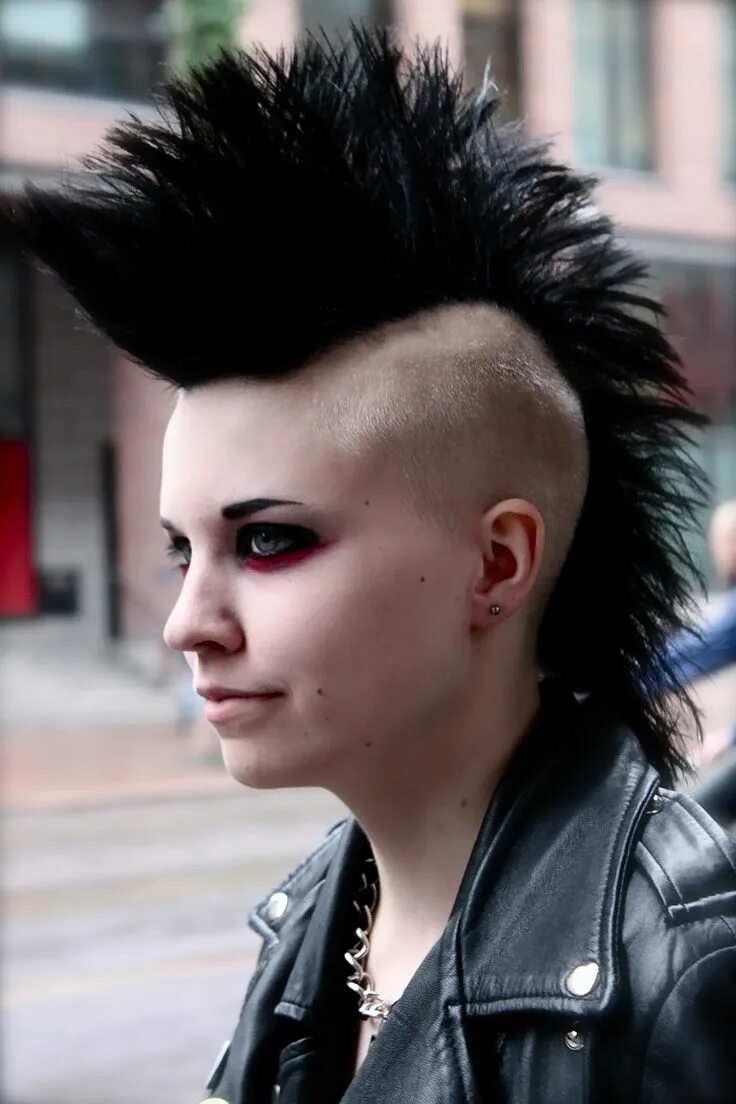 Прическа нефора 2024 80's Post punk Punk rock hair, Punk hair, Punk rock girls