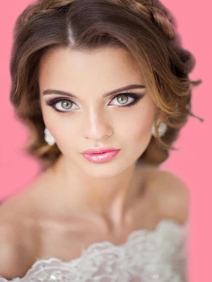 Прическа невесты 2024 и макияж свадебный 23 + Stunning Wedding Makeups and Hairstyles for Bride to try Maquillage mariage