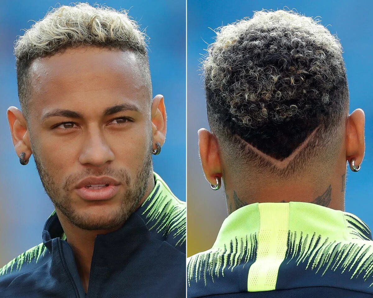 Прическа неймара 2024 года Haarscharfe Styles: Die besten Frisuren von Brasiliens Fußballs-Star Neymar