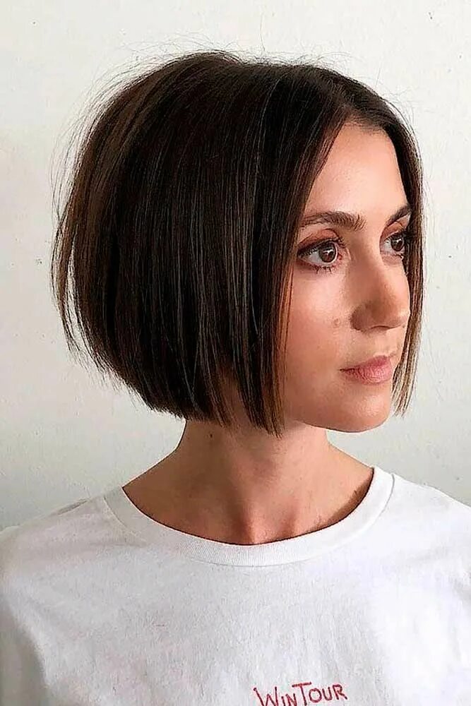 Прическа ниже каре 64 Bob Haircut Ideas To Inspire Your Next Cut Edgy bob haircuts, Short bob hairs