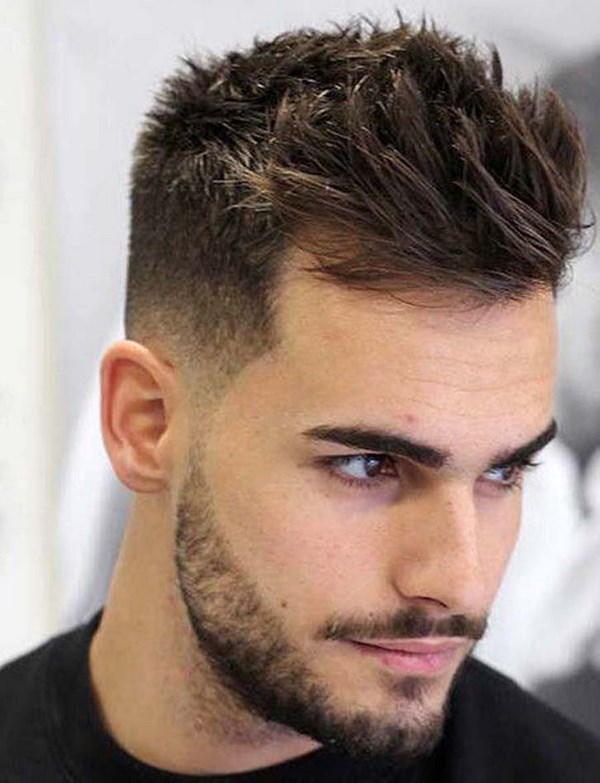 Прическа низкий мужской Модные мужские стрижки, прически 2024-2025 - фото, новинки Mens hairstyles short