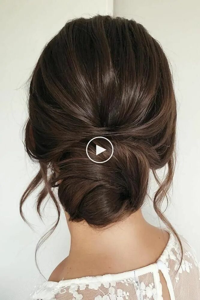 Прическа низкий пучок на длинные 72 Best Wedding Hairstyles for Long Hair 2019 Long hair styles, Wedding hairstyl