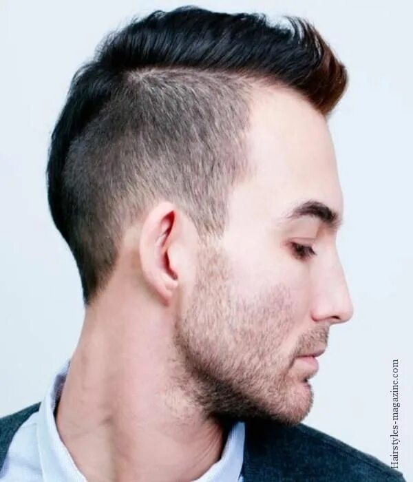 Прическа окантовка мужской Modern VS Old Undercut Hairstyles for men - Hairstyles Magazine Mohawk hairstyle