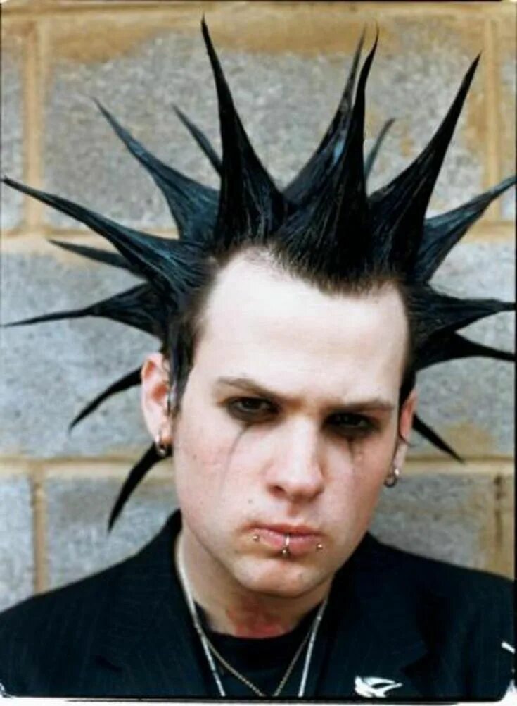 Прическа панк фото Punk Hairstyles Rock hairstyles, Punk hair, Spiky hair