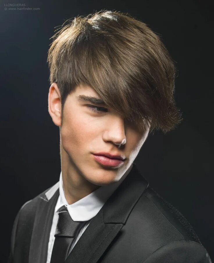 Прическа парней с челкой 2024 Image result for long bangs men hairstyle Short hair styles easy, Guy haircuts l