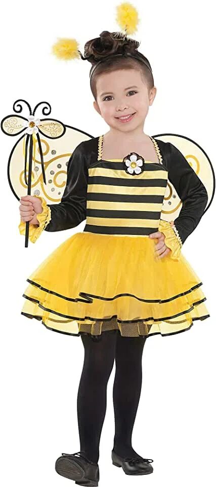 Прическа пчелка для девочки Amazon.com: Bee Girl Costume