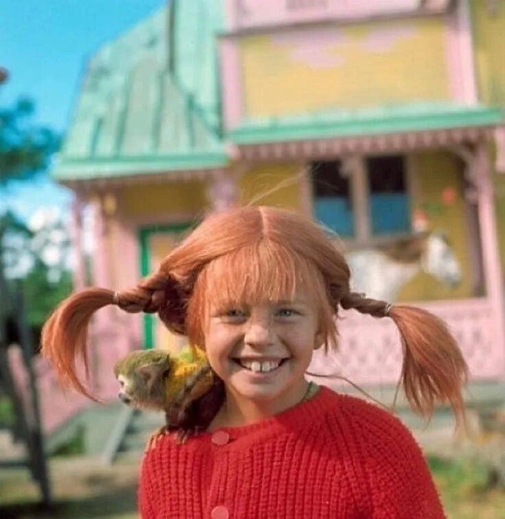 Прическа пеппи длинный чулок для девочки Pin op Pippi Pippi langkous, Astrid lindgren, Jeugdherinneringen