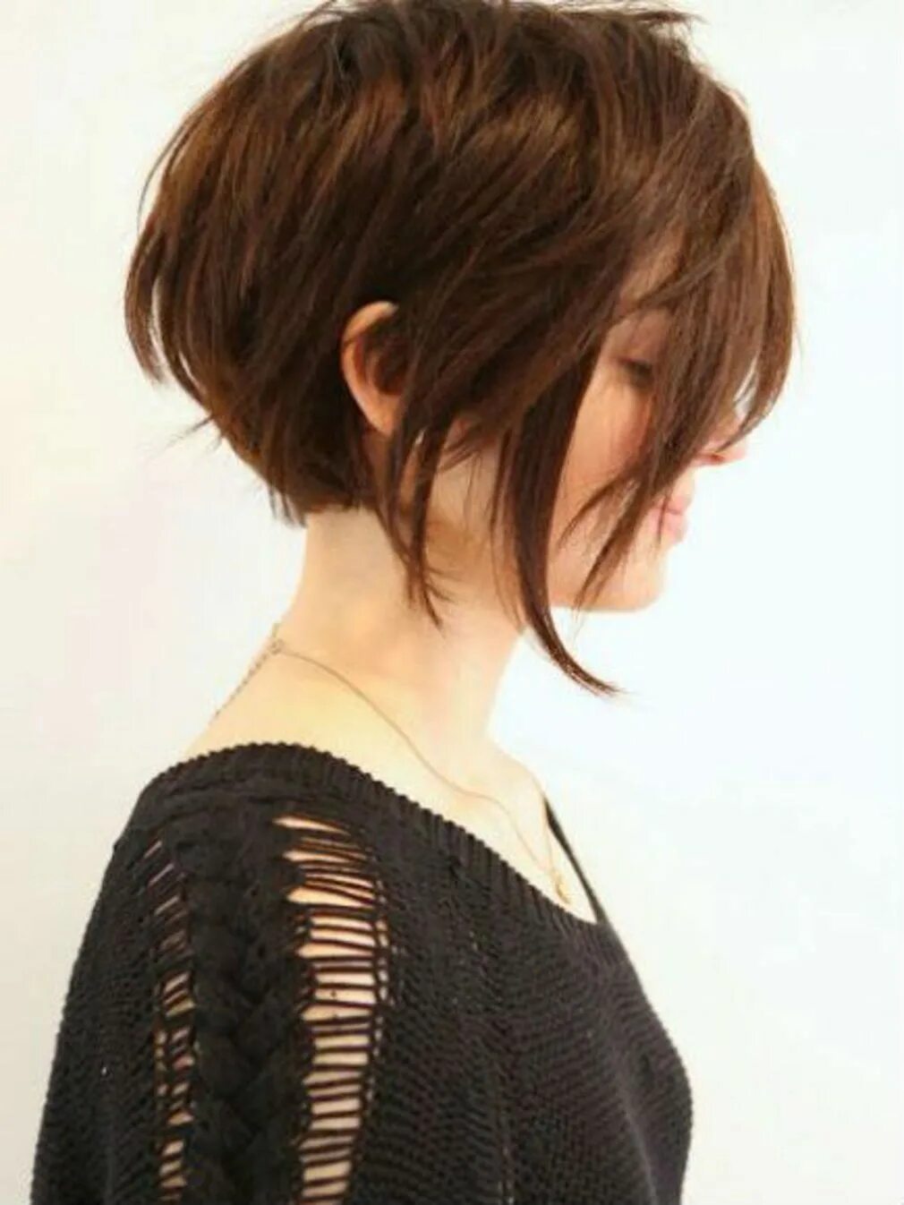 Прическа передние пряди короткие Carré plongeant dégradé : 30 modèles tendance Haircut for thick hair, Short hair