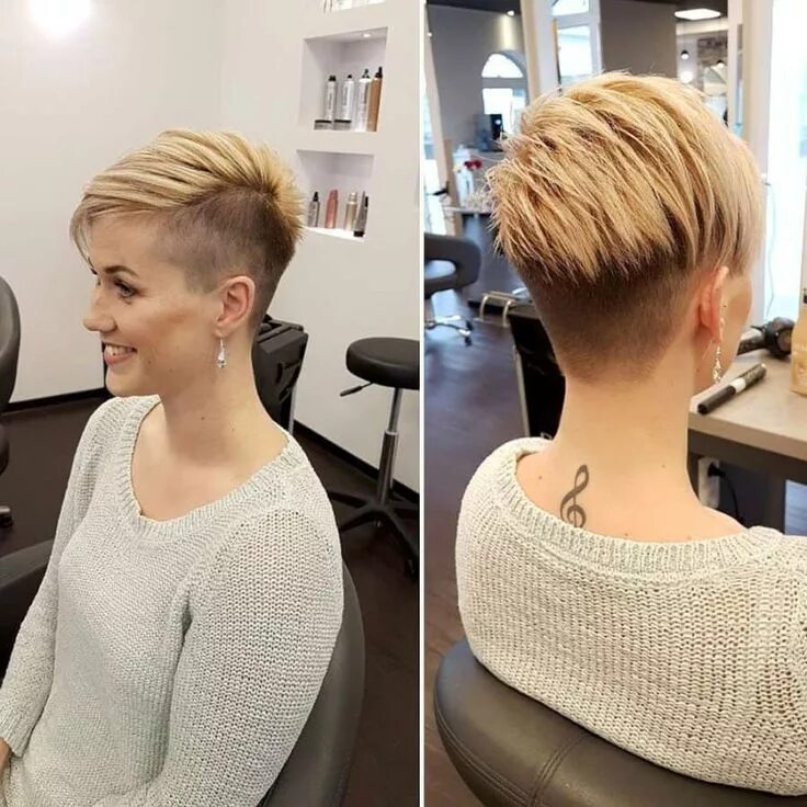 Прическа пиксель на короткие волосы Alina Short Hairstyles - 3 Haarschnitt kurz, Haarschnitt, Haarschnitt kurze haar