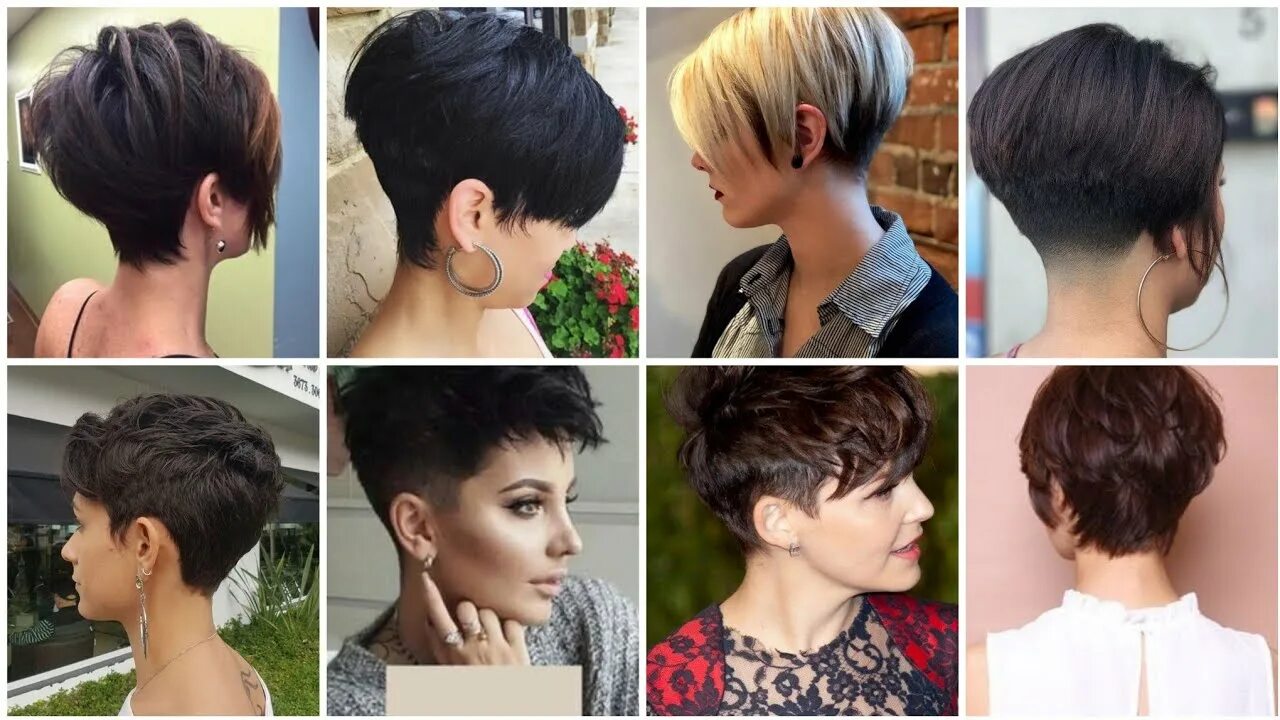 Прическа пикси 2024 Very sexy and beautiful cutting of hairs short pixie bob haircuts 2023 2024 - Yo