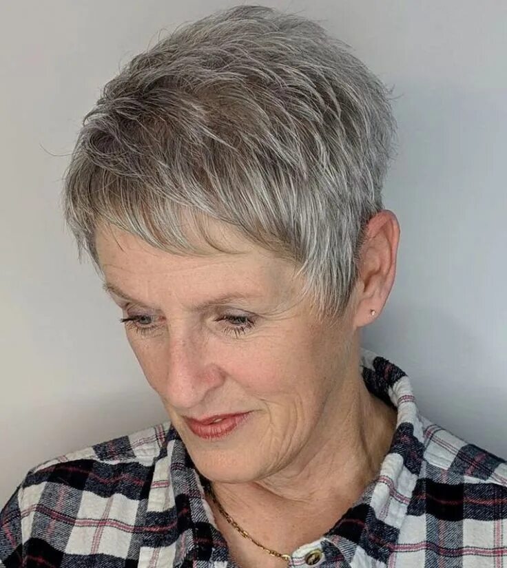 39 Most Stylish Pixie Haircuts for Women Over 60