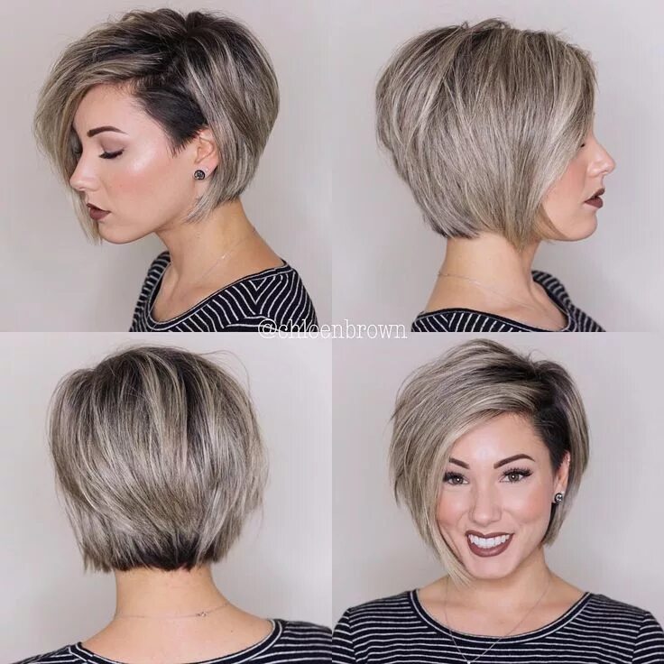 Прическа пикси боб каре 5,255 Likes, 54 Comments - Chloé Brown ShortHair (@chloenbrown) on Instagram: "T