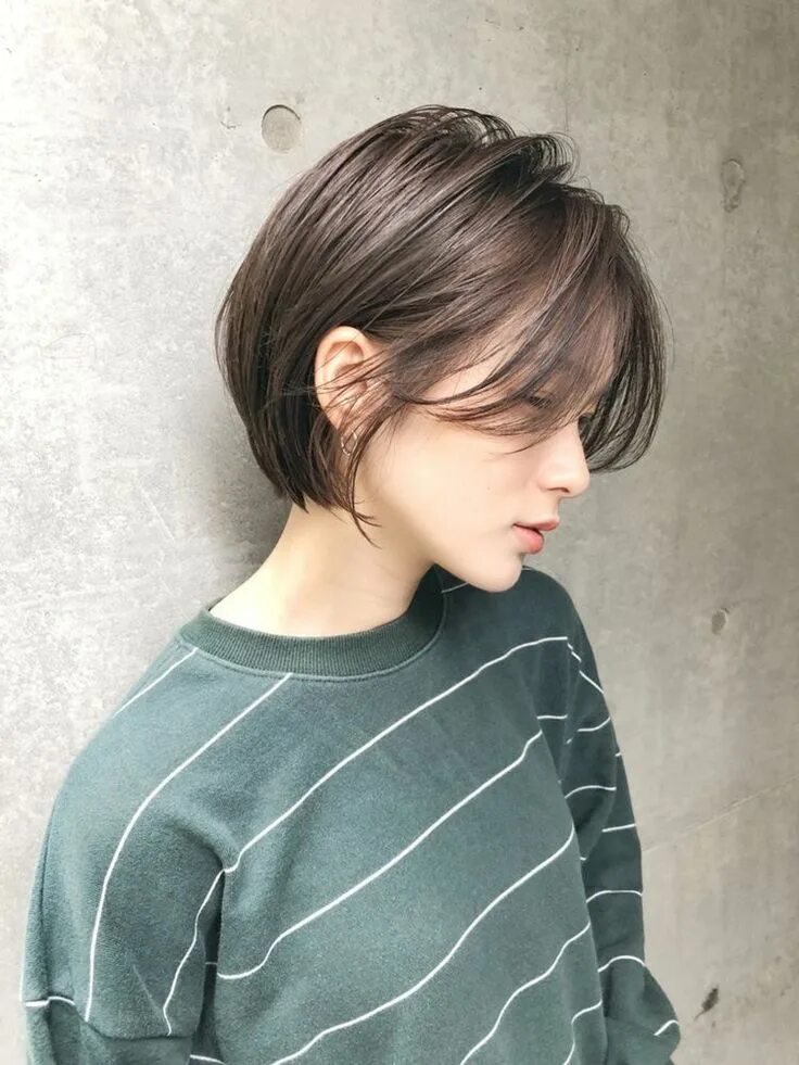 Прическа пикси боб на корейцах фото Pin on Hairstyles/Color ❤ Bob hairstyles for fine hair, Asian short hair, Long h