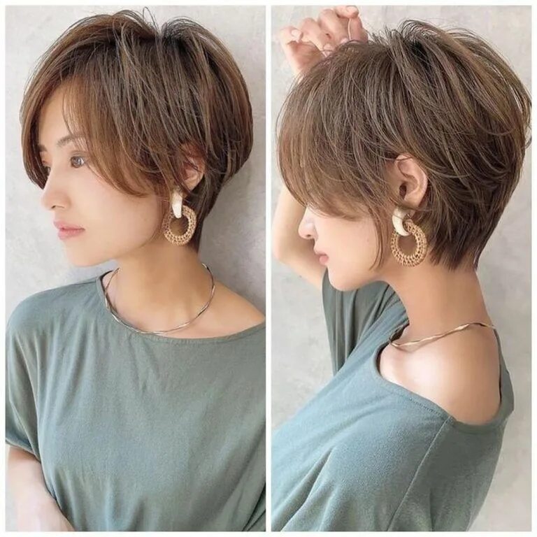 Прическа пикси боб на корейцах фото 33 Short Hairstyles for Older Women - July 2020 Edition Short hair older women, 