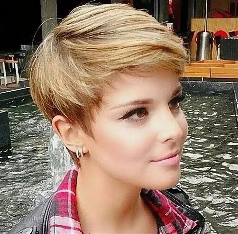 Прическа пикси для девочек Bildergebnis für pixie cut long Short hair styles for round faces, Trendy short 