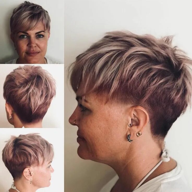 Прическа пикси фото для женщин 50 90 Gorgeous Short Hairstyles for Women over 50 to Try in 2024 Stylish short hair