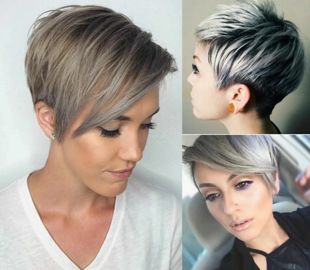 Прическа пикси фото на средние волосы Pin on Hair Layered haircuts for women, Short layered haircuts, Thick hair style