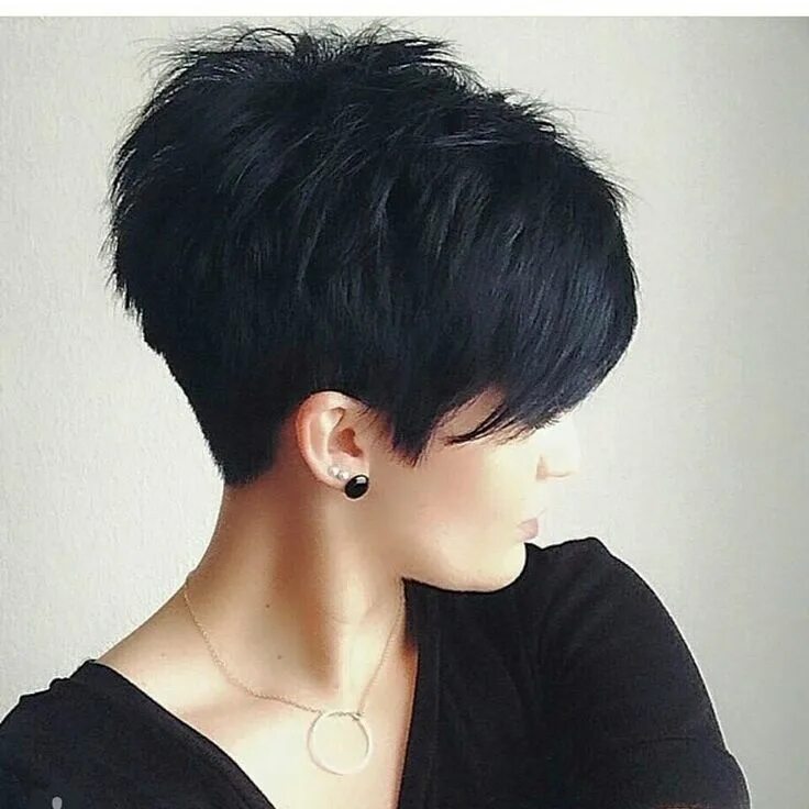 Прическа пикси на длинные Pin on Модные короткие стрижки Cute hairstyles for short hair, Long hair styles,