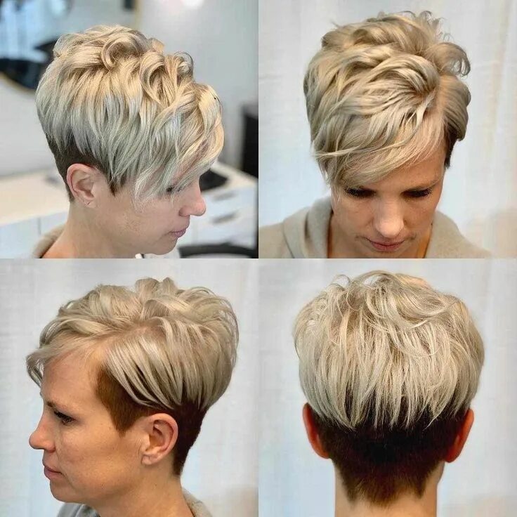 Прическа пикси на короткие 99 Inspirational Short Hairstyle Ideas 2020 Pixie hairstyles, Thick hair styles,