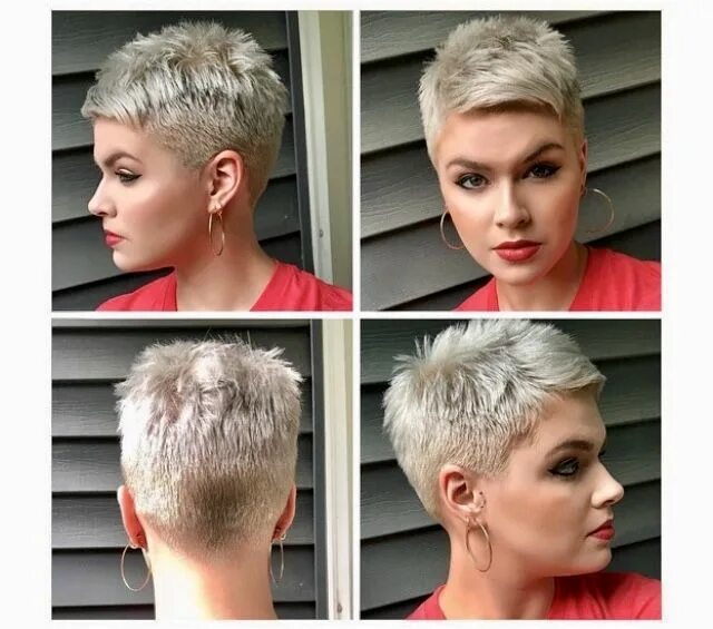 Прическа пикси на короткие фото для женщин Pin on Fina frisyrer Super short hair, Short hair pixie cuts, Short hair styles