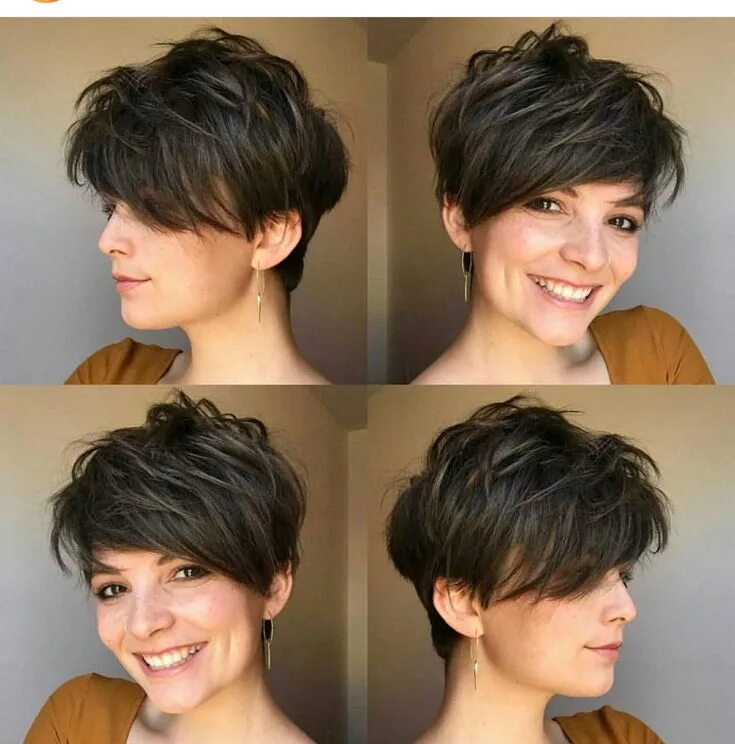 Прическа пикси на средние Pin on Short Haircuts Short hair cuts for women, Thick hair styles, Hairstyles h