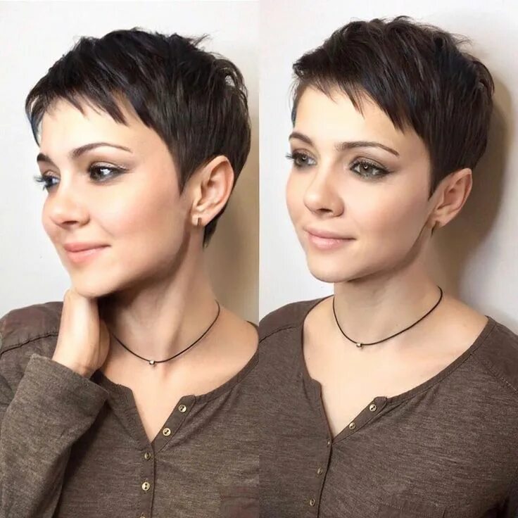 Прическа пикси с челкой для женщин Pin by Prettyblingygyal on All eyeshadow Short hair haircuts, Celebrity short ha