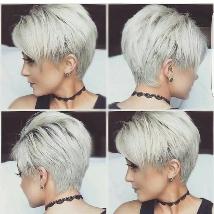 Прическа пикси с челкой для женщин Pin by Vicky Palomares on Cortes de pelo corto Short hair styles, Short hairstyl