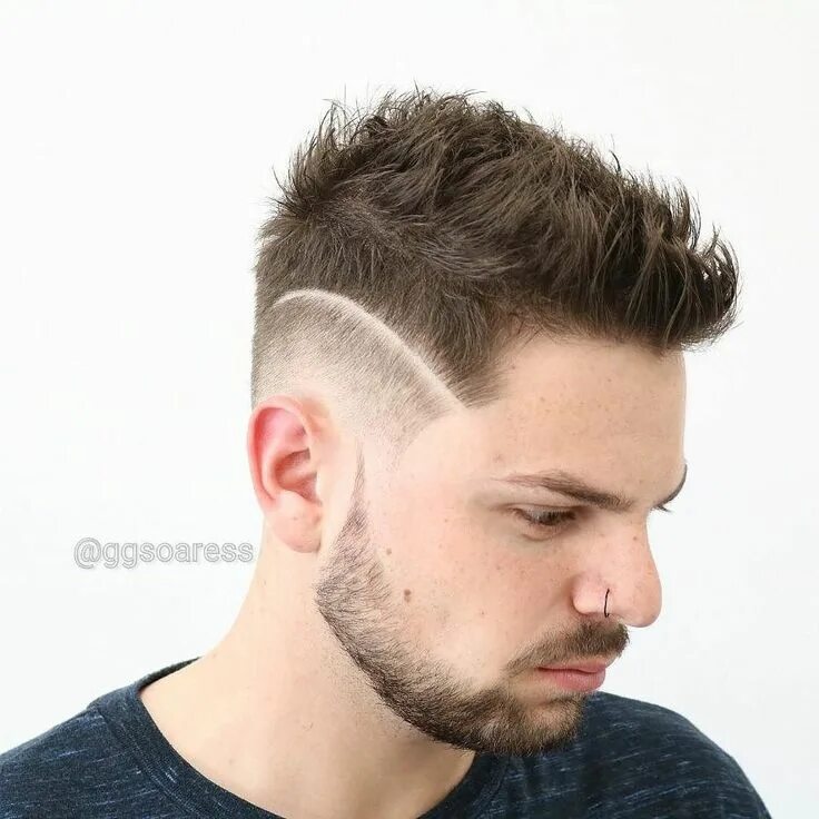 Прическа платформа мужская Pin on The Latest Barber Haircuts