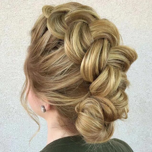 Прическа плетение на средние волосы фото Pin by Thanh Hai on HairStyle in 2018 Pinterest